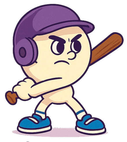 Mascotte baseball 5